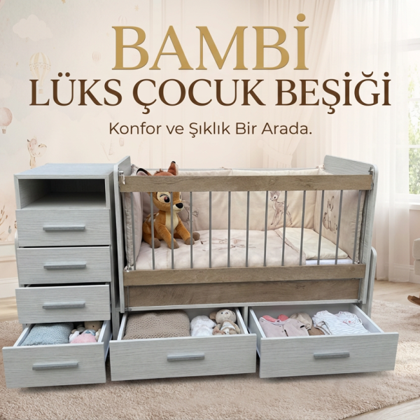 BAMBİ LÜKS ÇOCUK BEŞİĞİ